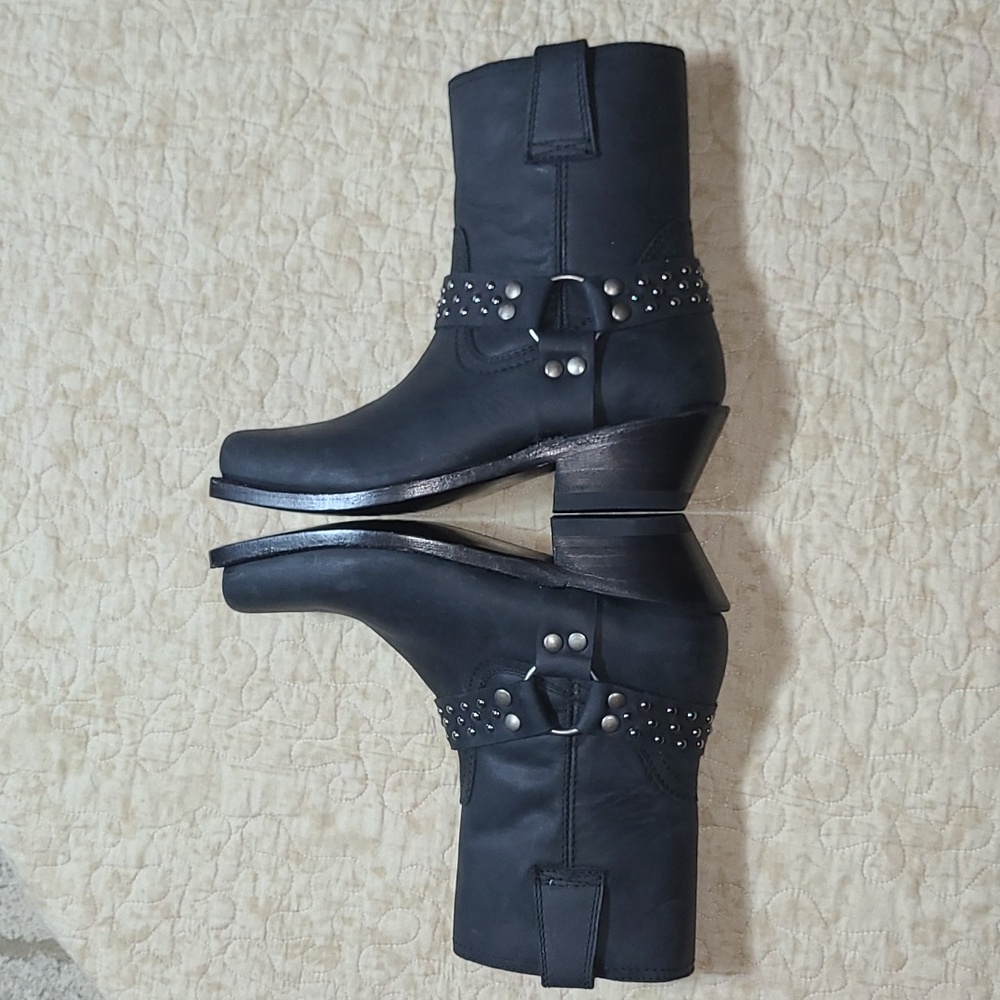 Cleo+wolf Harness Western Boots Size 7 - Picture 7 of 7